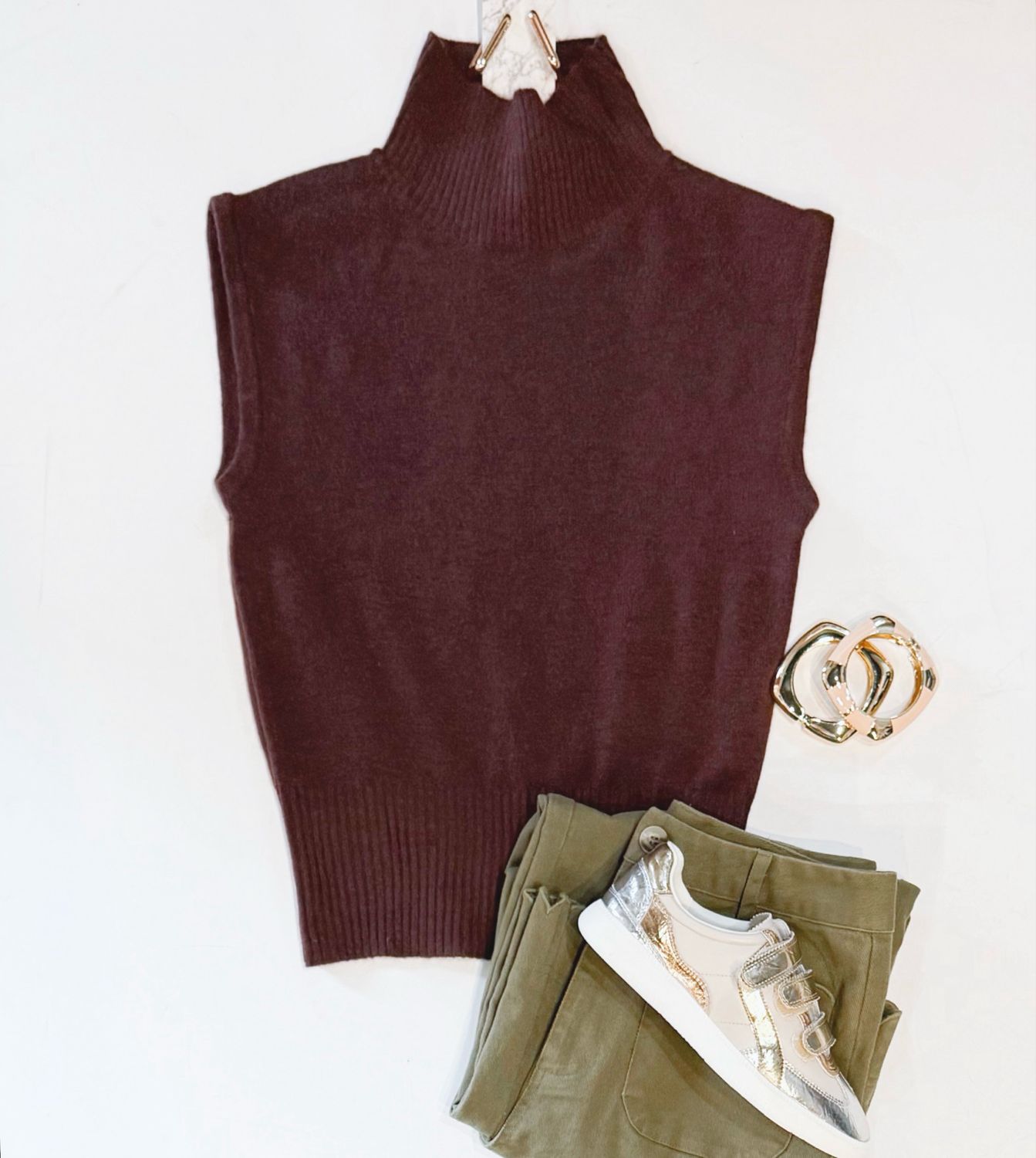Sugar Plum Sleeveless Knit