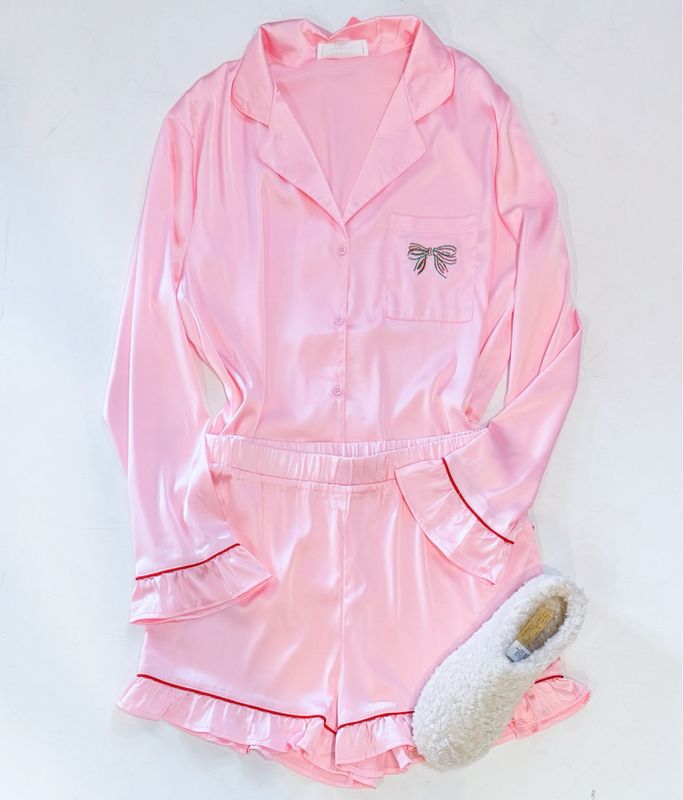 Favorite Things Satin Pjs