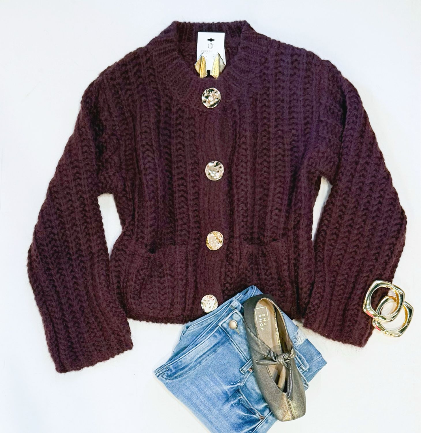 Plum Pudding Yarn Knit