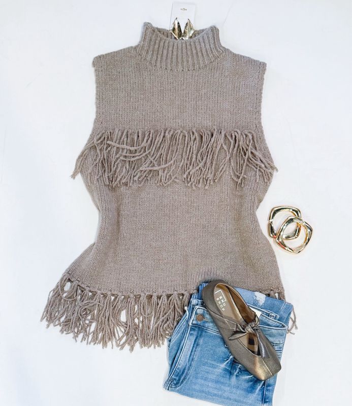 Fringe Benefits Sleeveless Knit