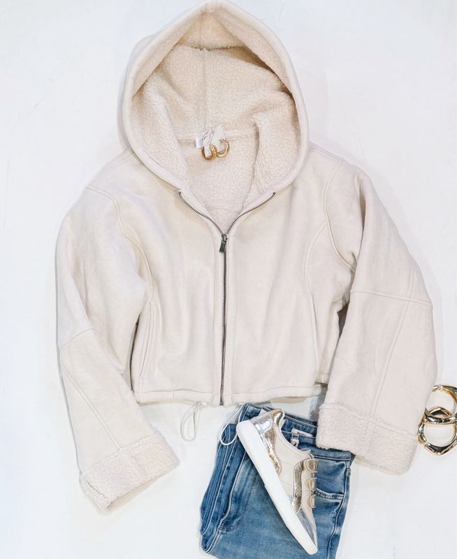 Higher Peaks Faux Suede Jacket