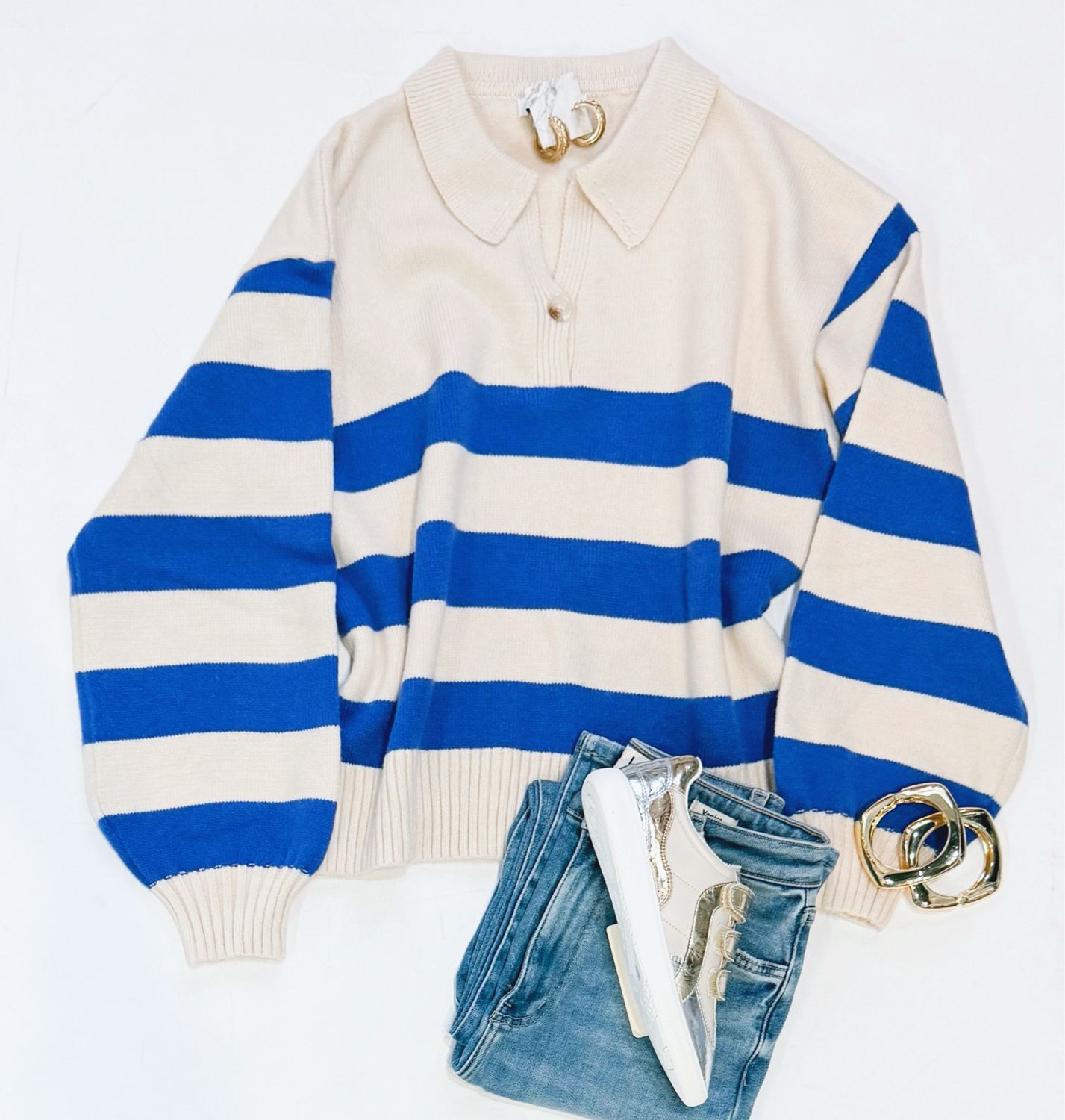 After School Cobalt Sweater