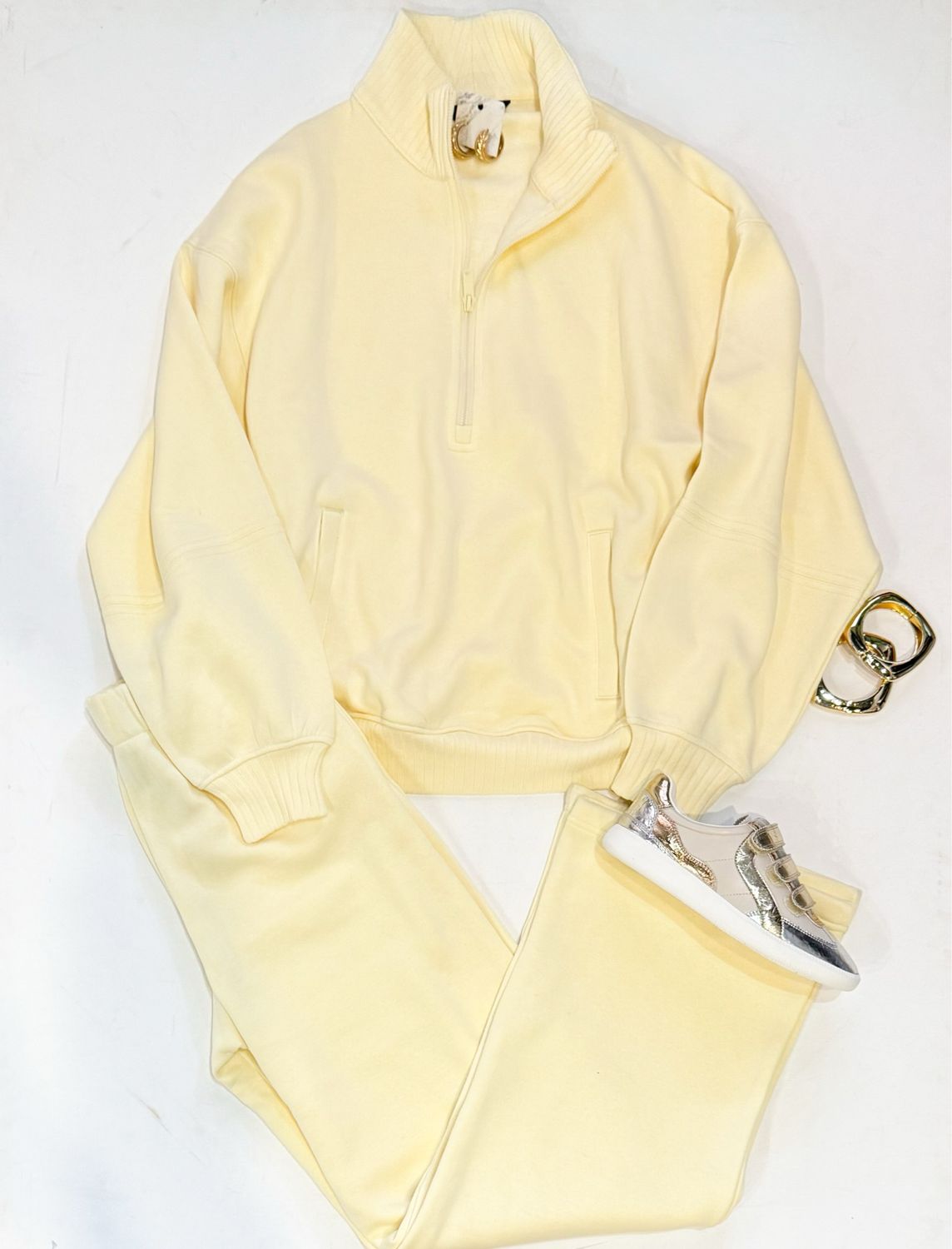 Lemon Custard Jogger Set