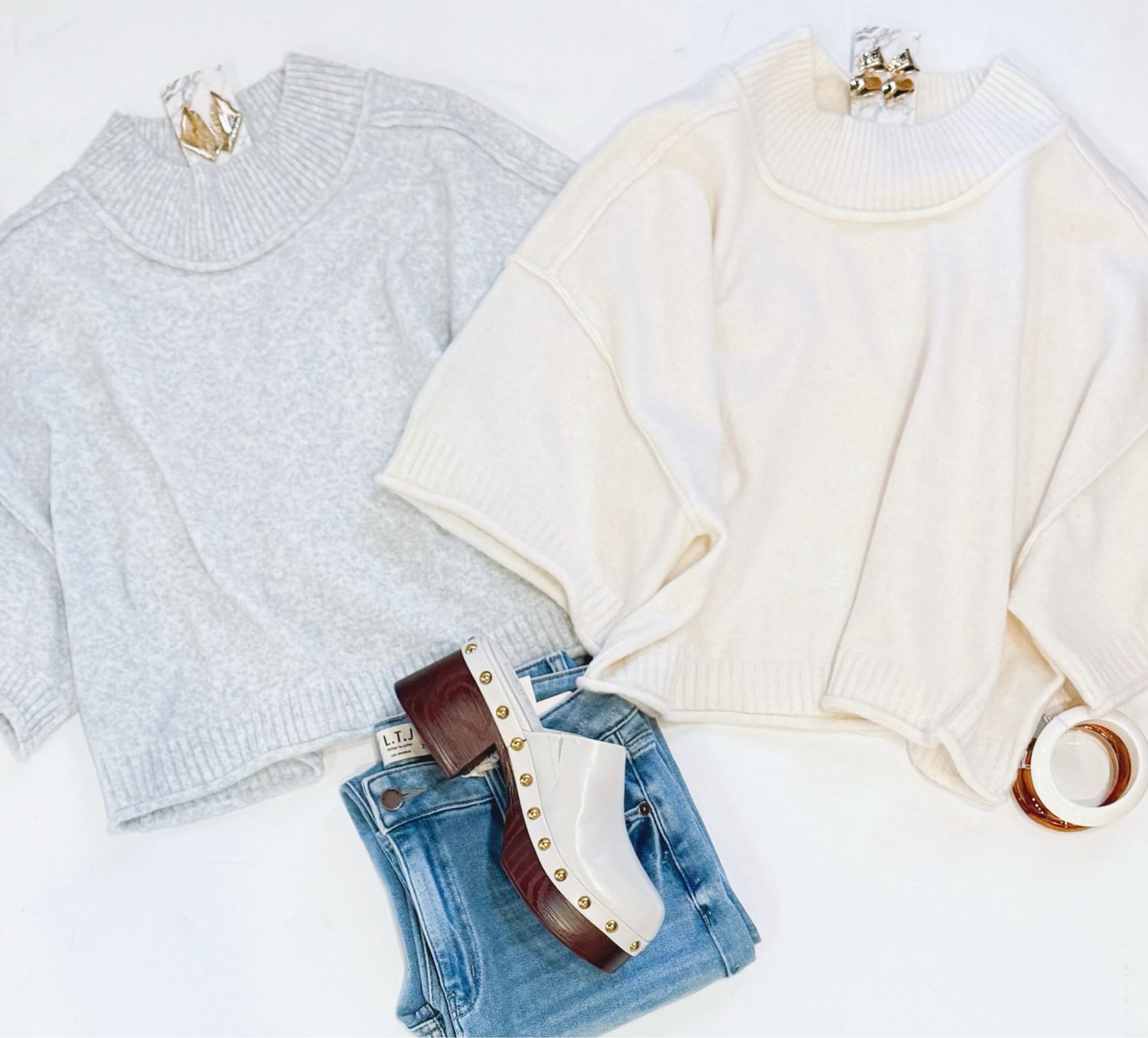 Off Days Buttery Sweater (Cream)