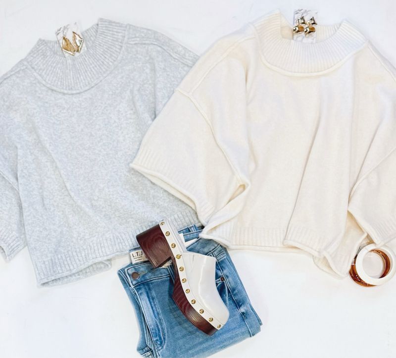 Off Days Buttery Sweater (Cream)