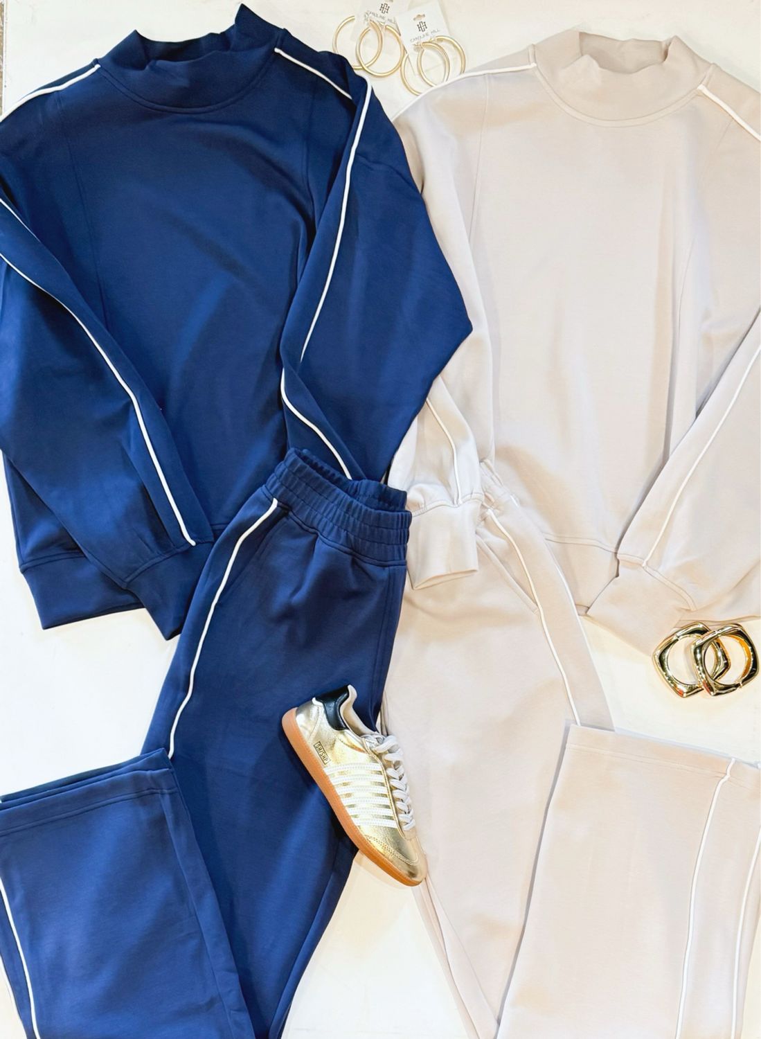 Fast Lane Jogger Set (Navy)