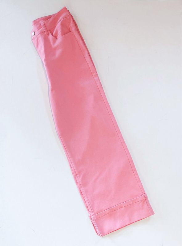 Bubblegum Stretch Denim