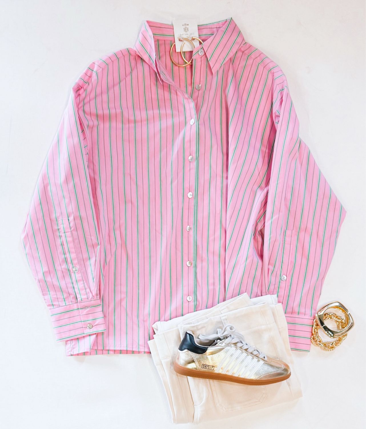 Spring Pink Oxford