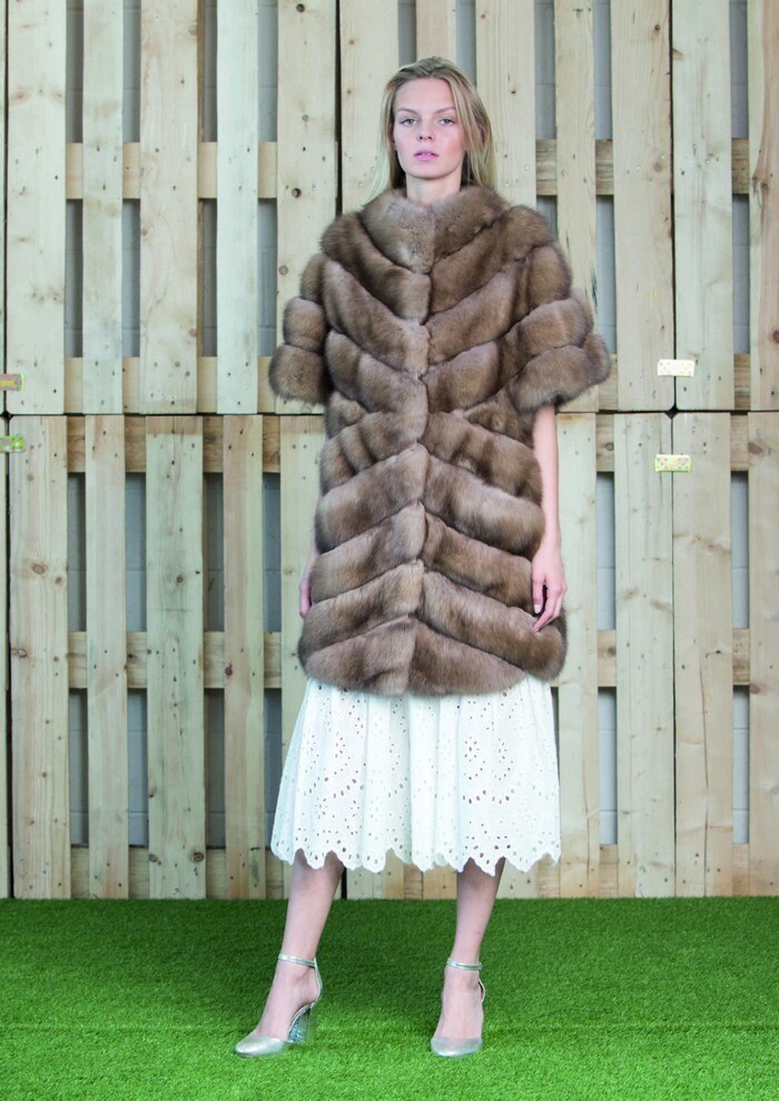 russian sable fur coat