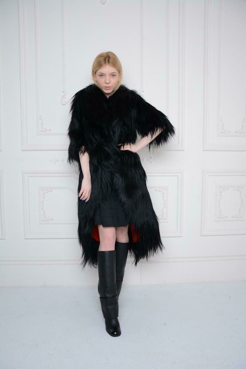 yak fur coat