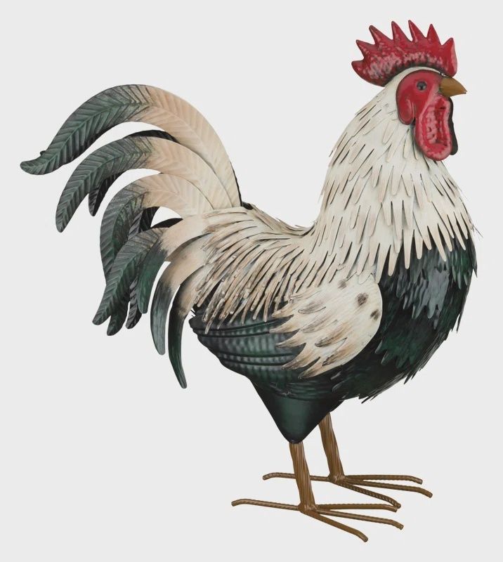 Metal Rooster - 20.5”