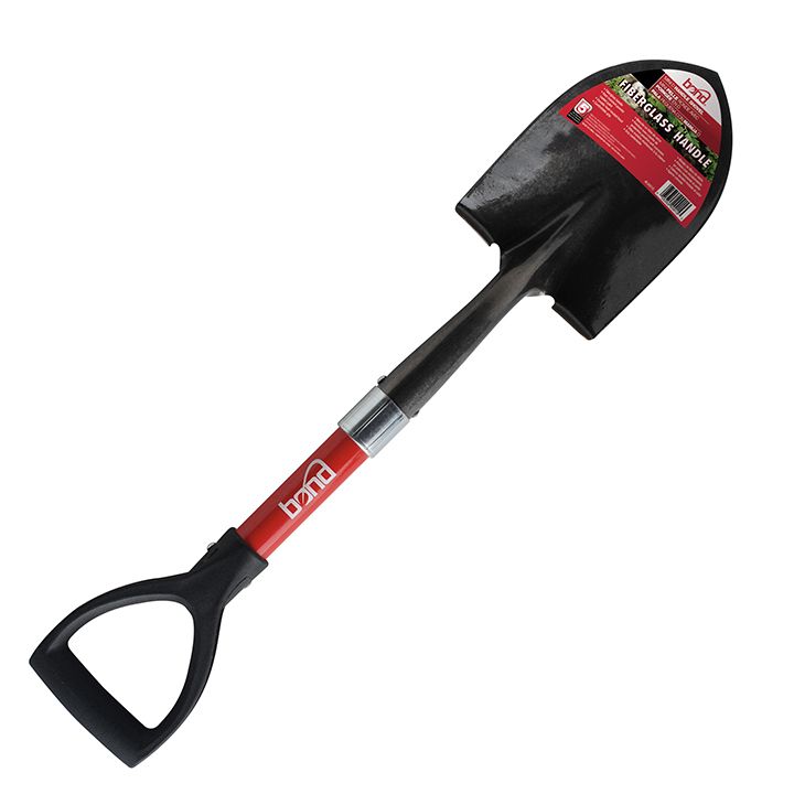 Bond D-handle Round Point Shovel