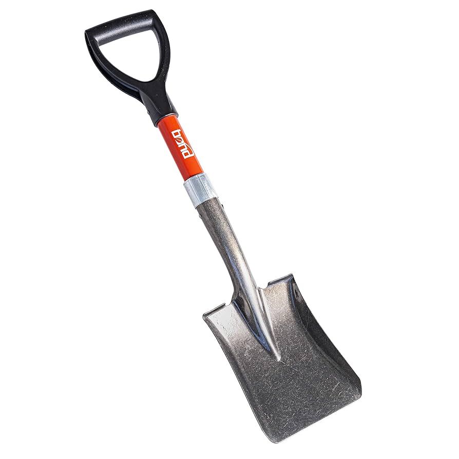 Bond D-handle Square Point Shovel