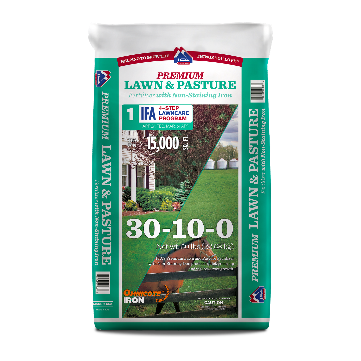 IFA Early Spring Fertilizer 25 lb. bag of 30-10-0