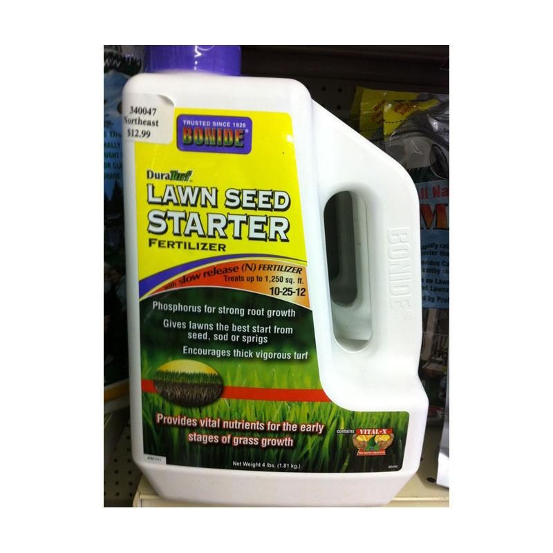 Bonide Lawn Seed Starter - 4 lb. container