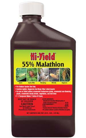 Hi-Yield 55% Malathion 16 oz. container