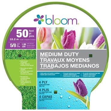 Bond - Bloom 5/8" by 50' Medium Duty Garden Hose
