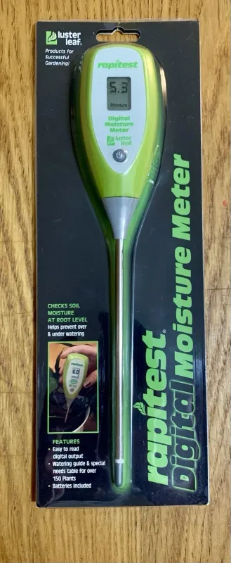 The Bond #9628 garden moisture meter