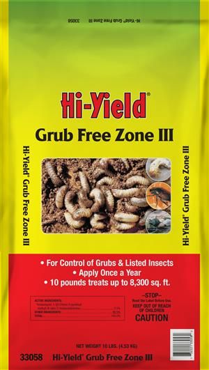 Hi-Yield Grub Free Zone III 10 lb. bag