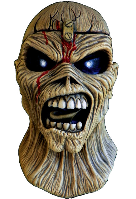 Máscara De Látex Iron Maiden Piece Of Mind Licencia Original