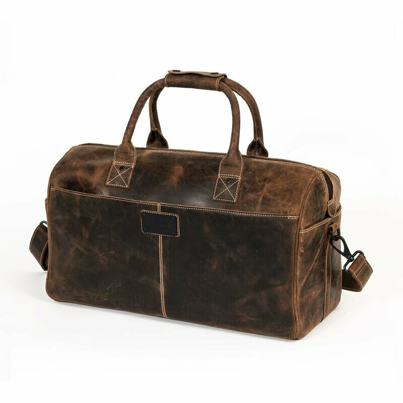 DUFFLE CAMERA BAG  - BROWN