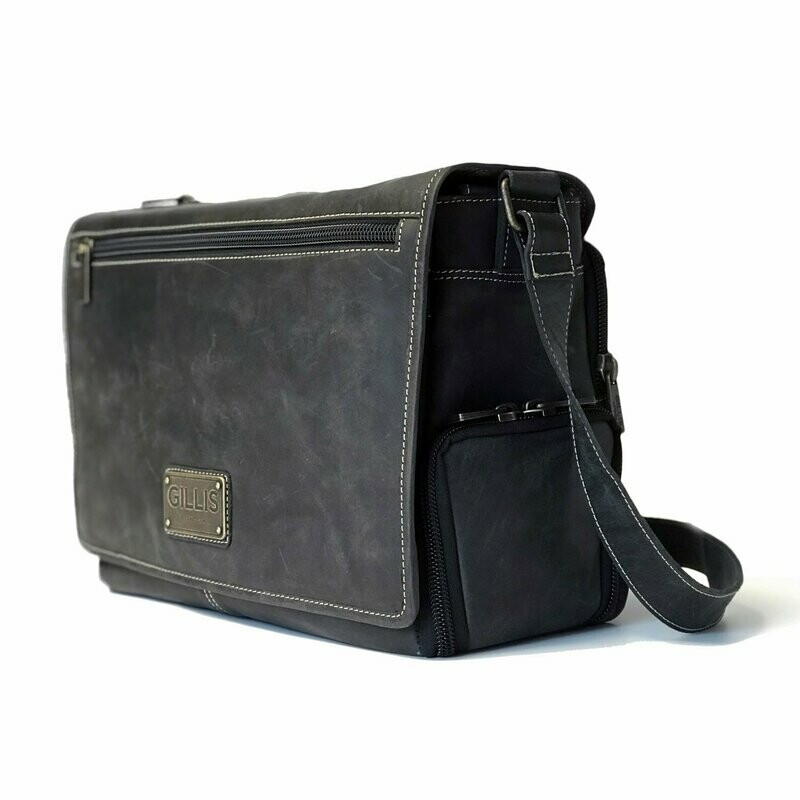MESSENGER CAMERA BAG - BLACK