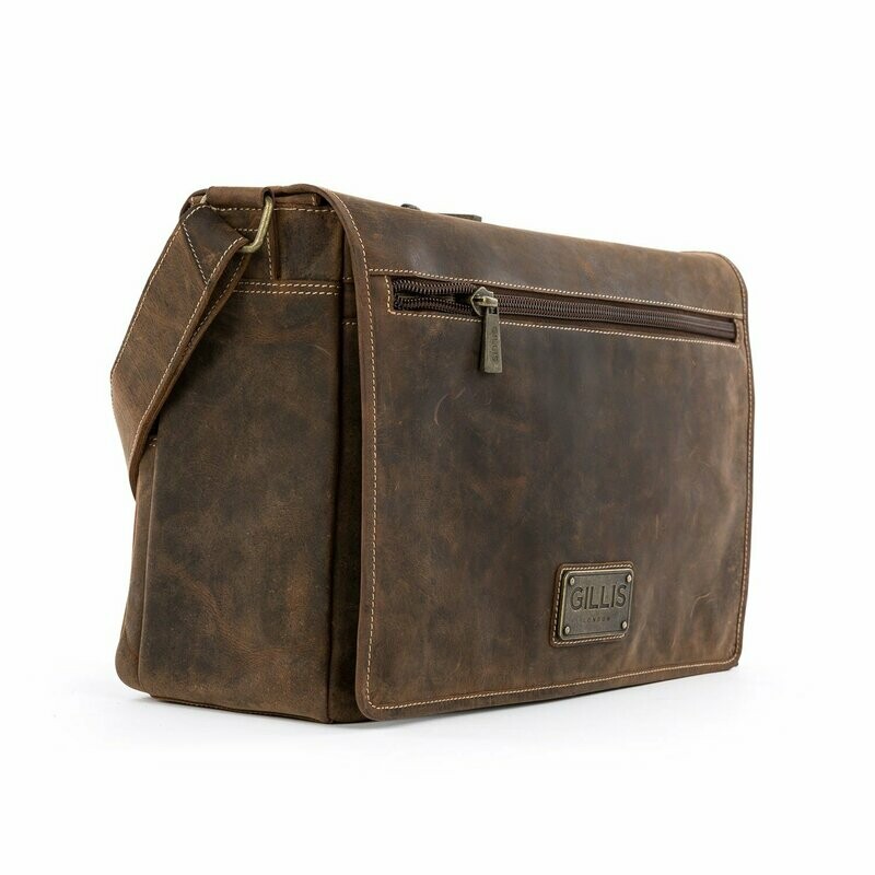 MESSENGER CAMERA BAG - BROWN