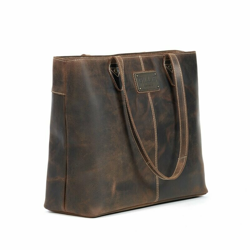 SHOPPER CAMERA BAG - BROWN