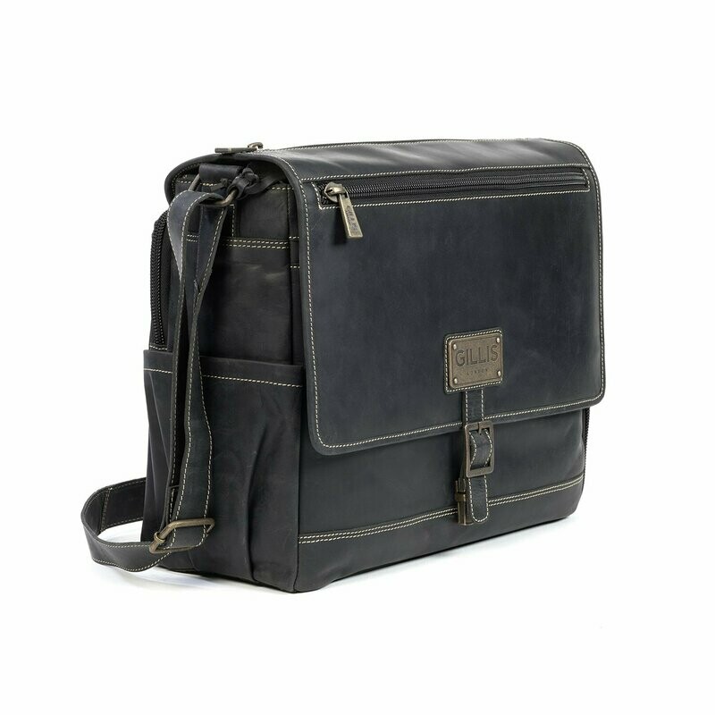 STREET MESSENGER CAMERA BAG - BLACK