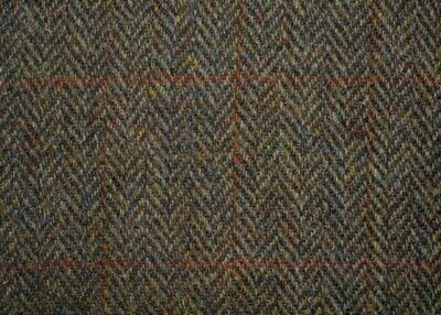 Harris Tweed | Brown Overcheck HB40
