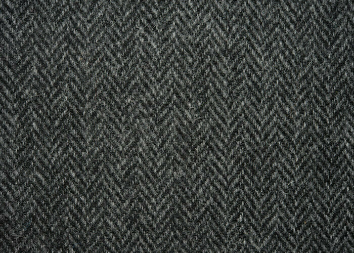 Harris Tweed | Charcoal Herringbone HB64