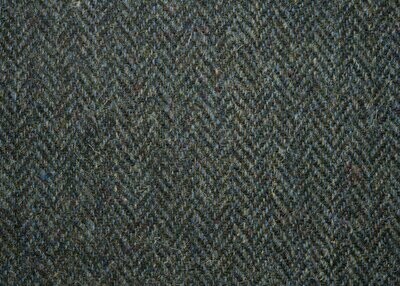 Harris Tweed | Blue Charcoal Herringbone HB85