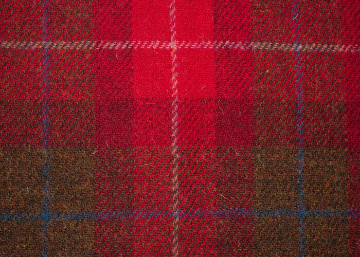 Harris Tweed | Red/Brown A001