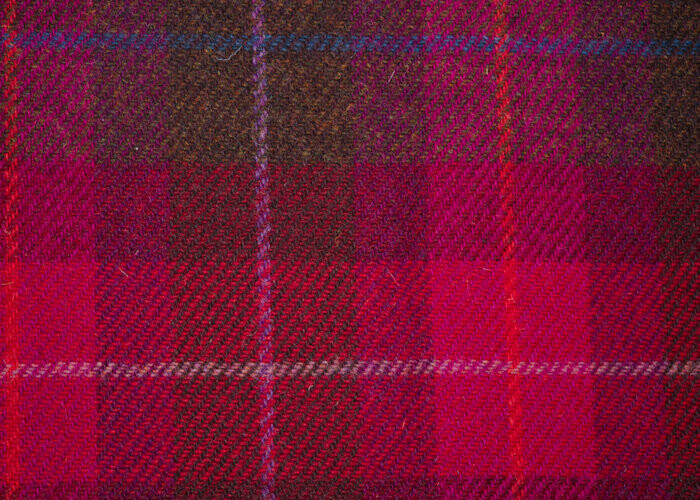 Harris Tweed | Cerise Check A031