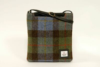 Harris Tweed Taransay Bag | A017 (Light Stitching)