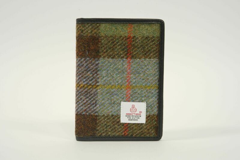 Harris Tweed Passport Cover | A017 (Black Stitching)