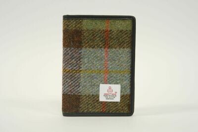 Harris Tweed Passport Cover | A017 (Black Stitching)