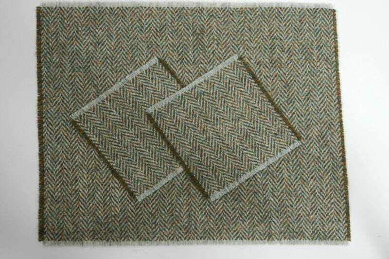 Harris Tweed Placemat and Coaster Set | HB52 Prices From