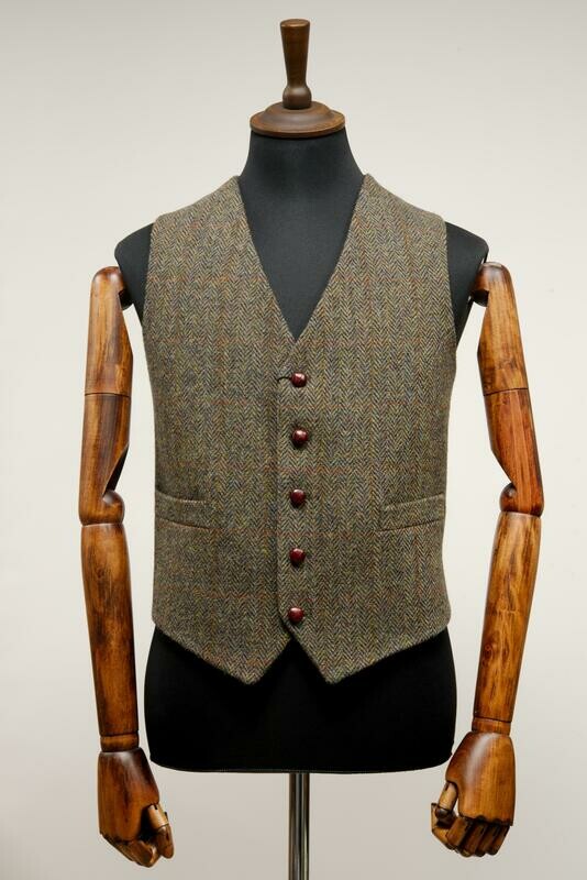 Harris Tweed Mens Waistcoat  | HB40