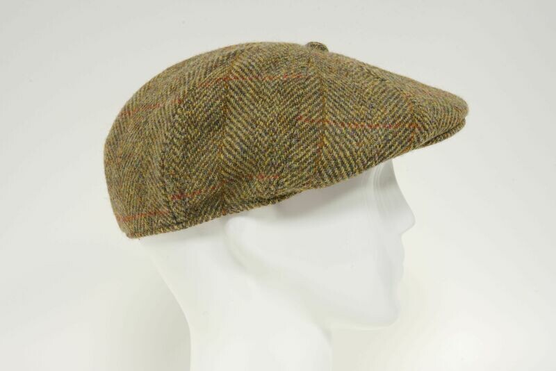Harris Tweed 8 Piece Flat Cap | HB67 HH