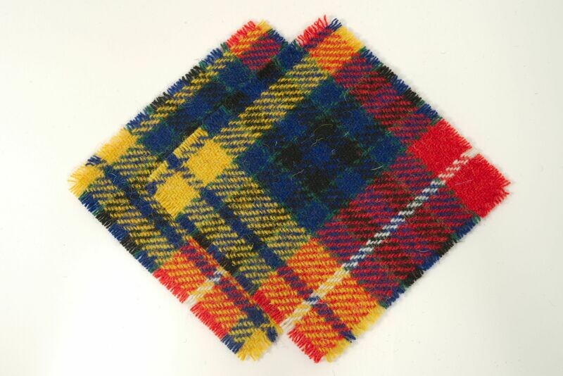 Harris Tweed Coaster Set | A0170 Prices From
