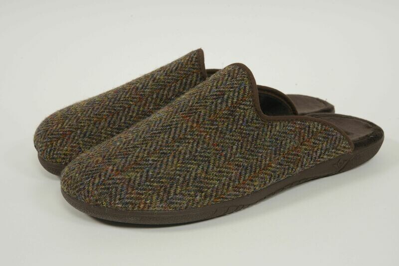 Harris Tweed Gents Slippers | HB40