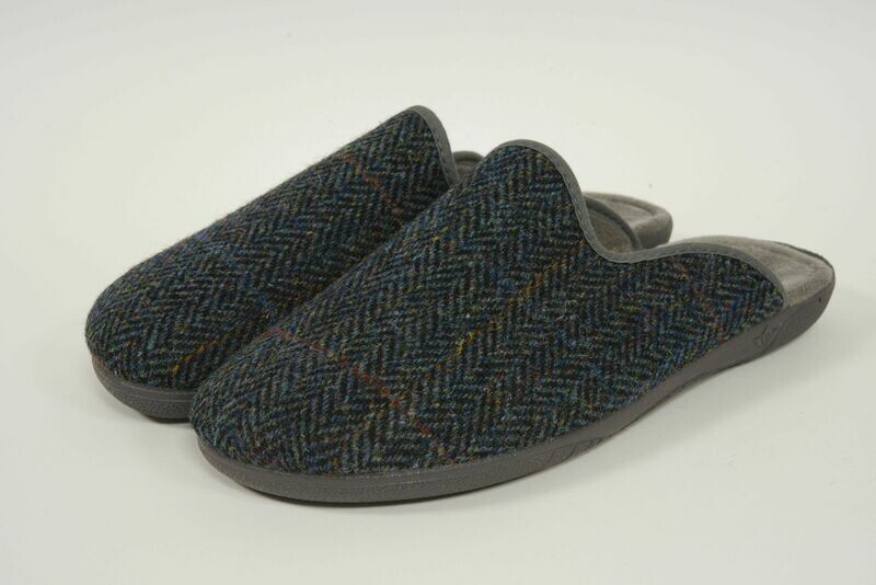 Harris Tweed Gents Slippers | HB80