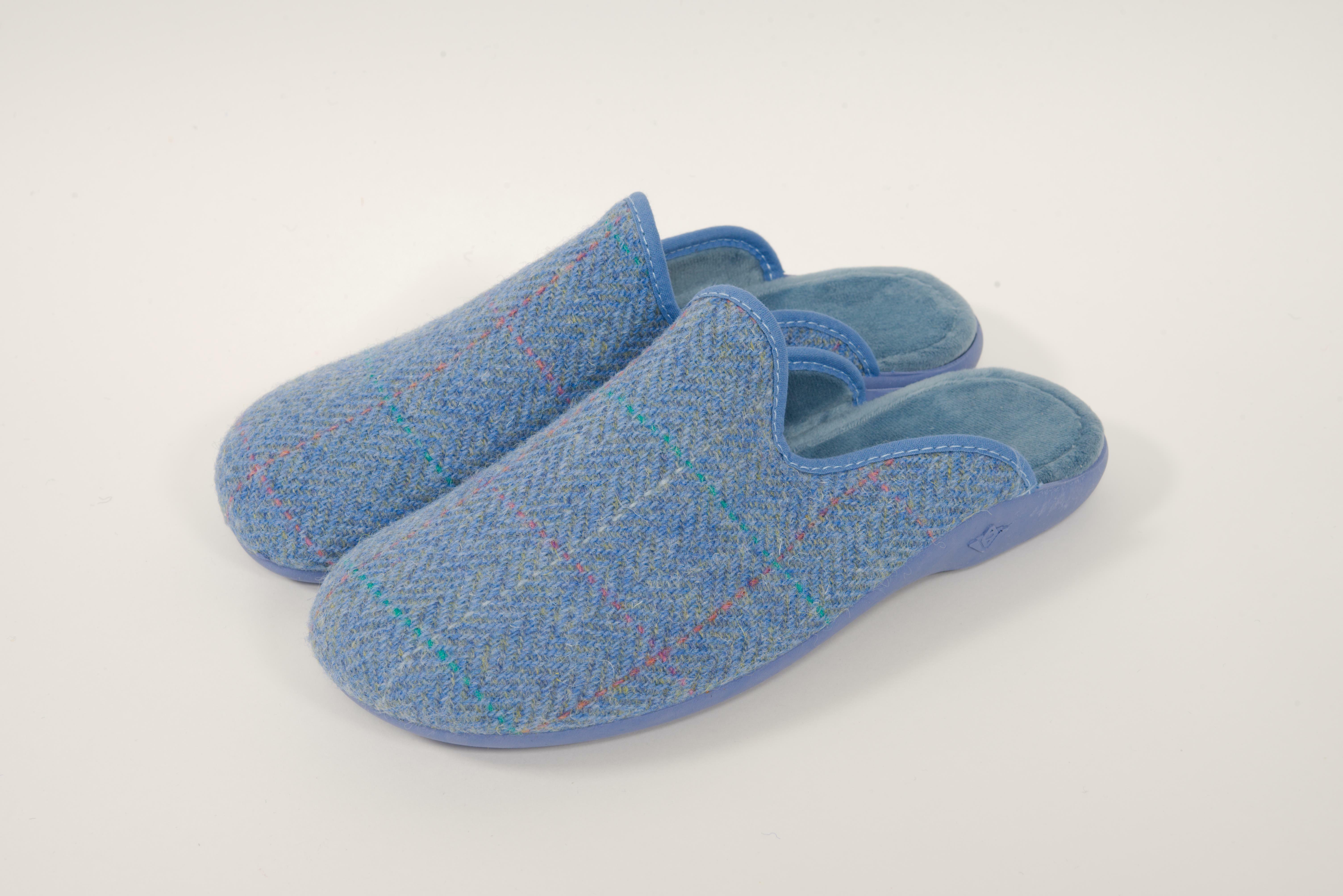Matalan harris tweed slippers best sale