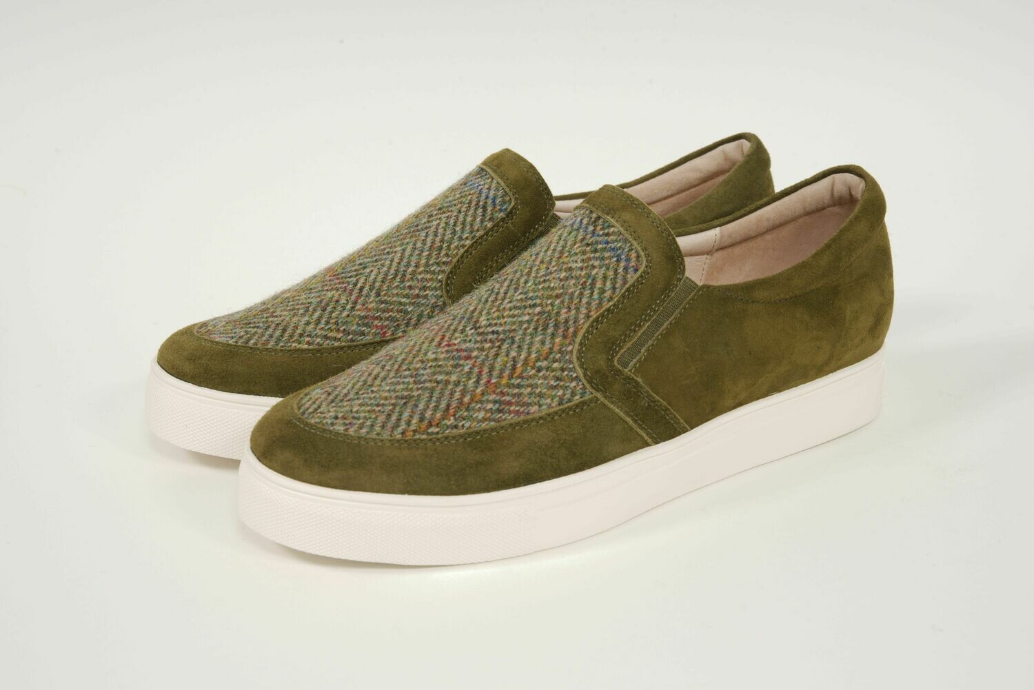 Harris Tweed Ladies Plimsoles HB55