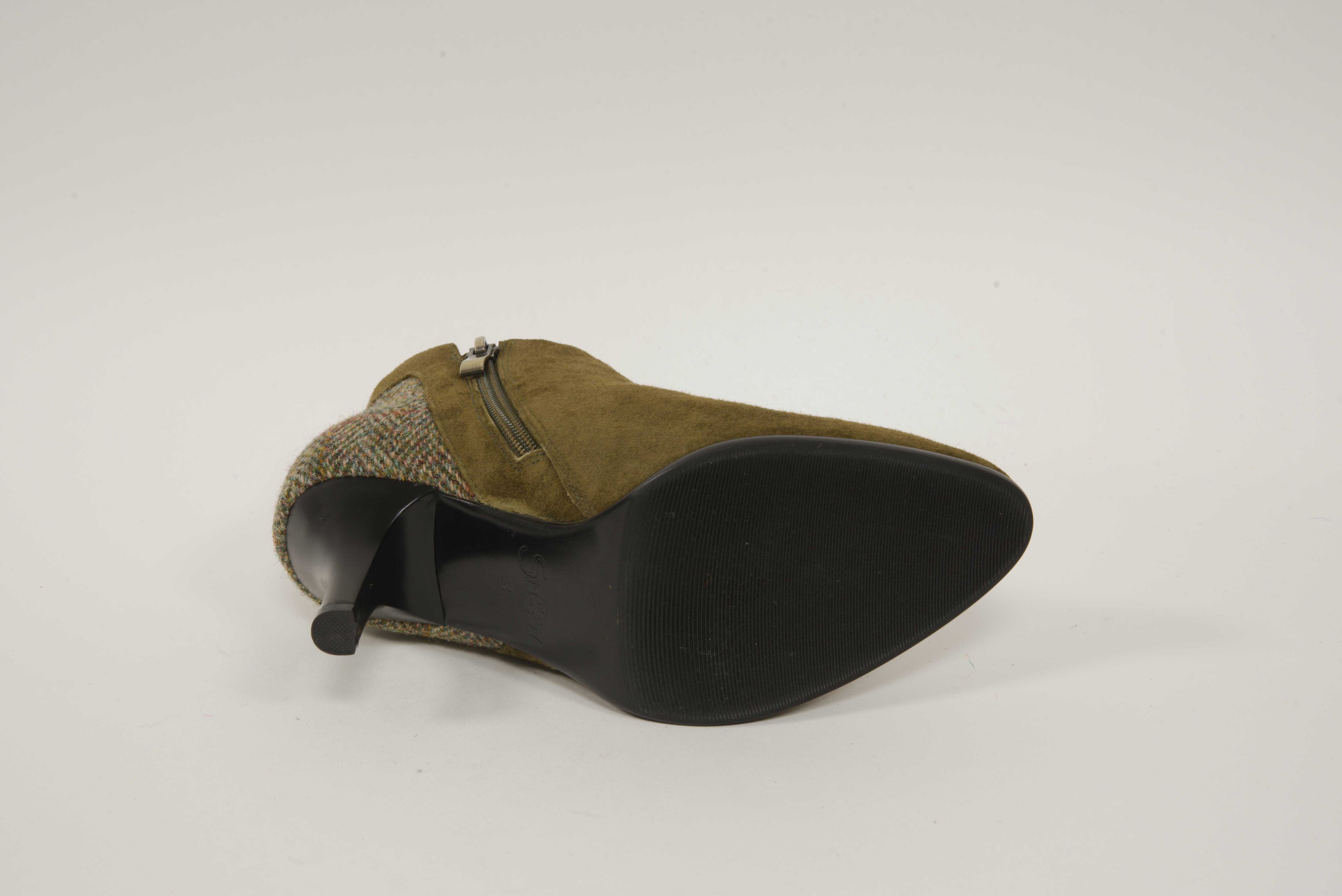 Harris tweed ankle boots cheap