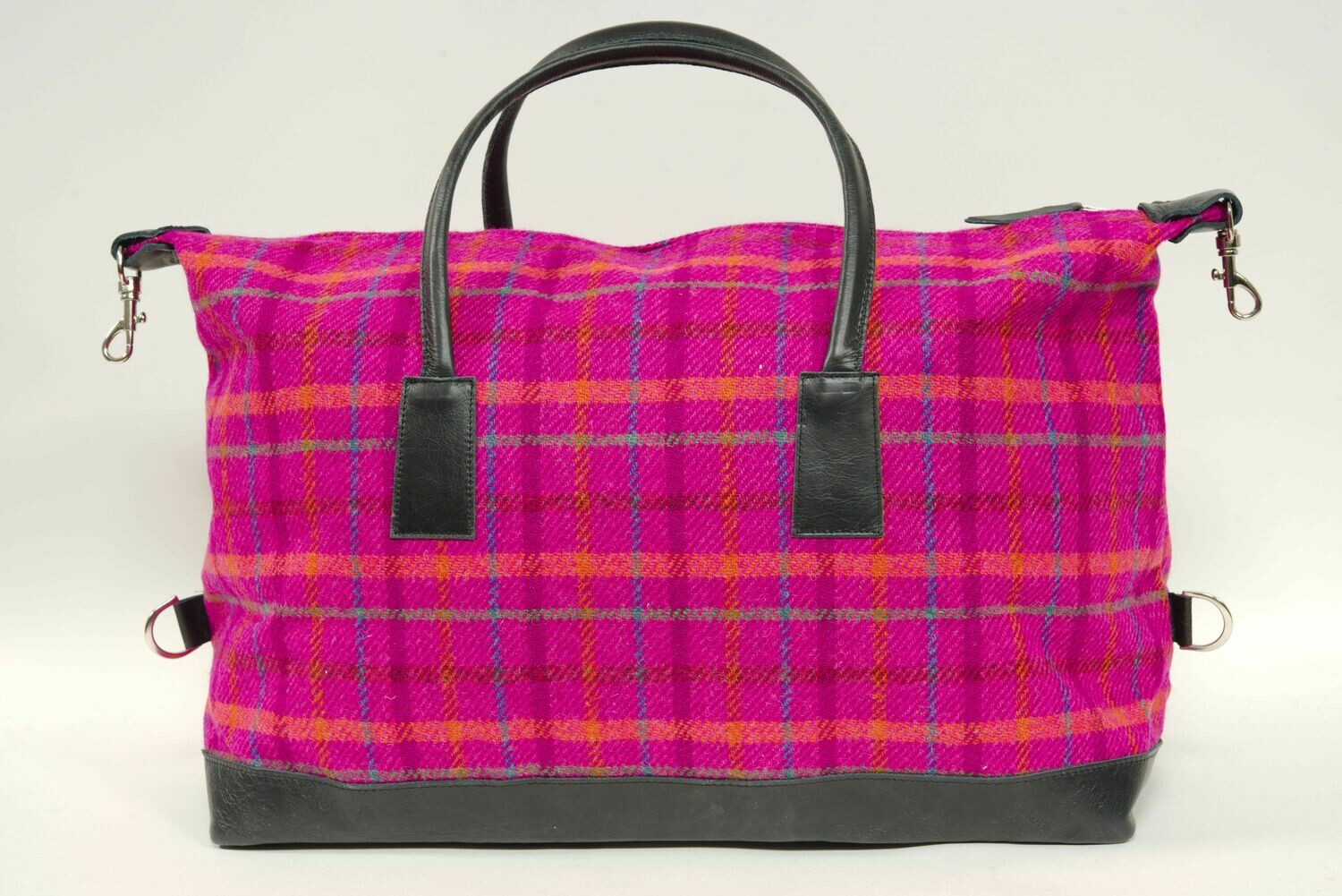 harris tweed luggage bag