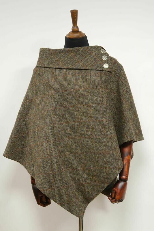 Harris Tweed Ladies Celtic Cape | HB40