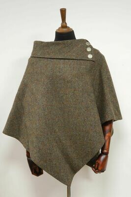 Harris Tweed Ladies Celtic Cape | HB40