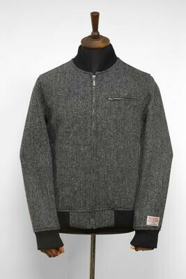 Harris Tweed Joe Baseball Jacket